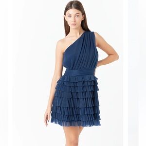 Endless Rose- Tiered‎ Tulle Mini Dress. Size XS